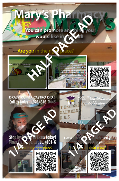 Half Page Ad - Deposit