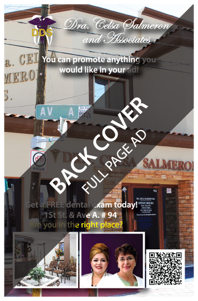 Back Cover Ad - Deposit